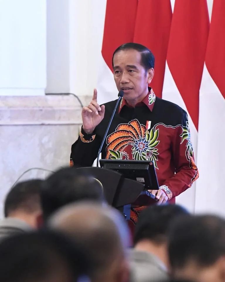 Presden Jokowi Undang Ratusan Pejabat Polri ke Istana Negara