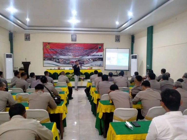 Antisipasi Terhadap Narkoba, Satresnarkoba Polres Blora Gelar Pelatihan untuk Anggota