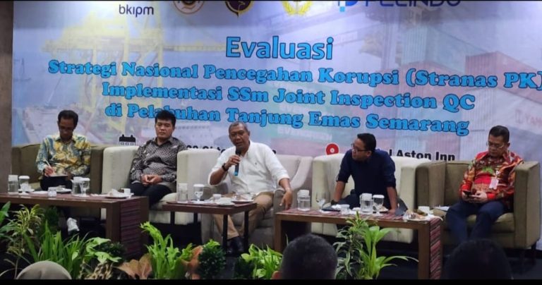 Pengaplikasian SSm JI-QC Buat Pelayanan di Pelabuhan Tanjung Emas Lebih Efisien 21,64 Persen