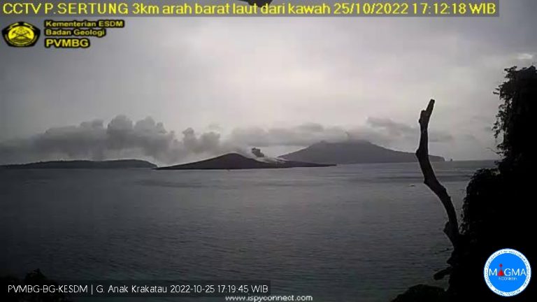 Gunung Anak Krakatau Erupsi, Muntahkan Abu Vulkanik Setinggi 150 Meter dari Puncaknya