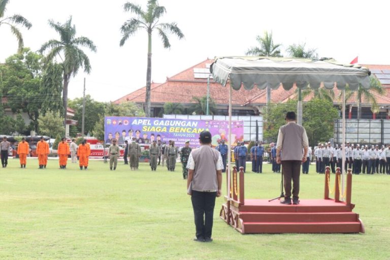 Memasuki Puncak Musim Penghujan, Pemkab Jepara Gelar Apel Gabungan Siaga Bencana 2022