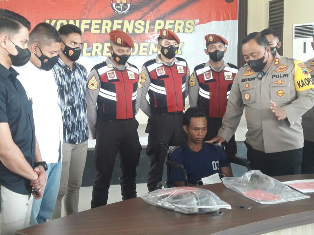 Polres Demak Menangkap Pelaku Pembunuhan Sesama Pengamen