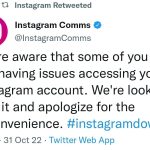 Instagram Down, Penggunanya Alami Suspend Accound