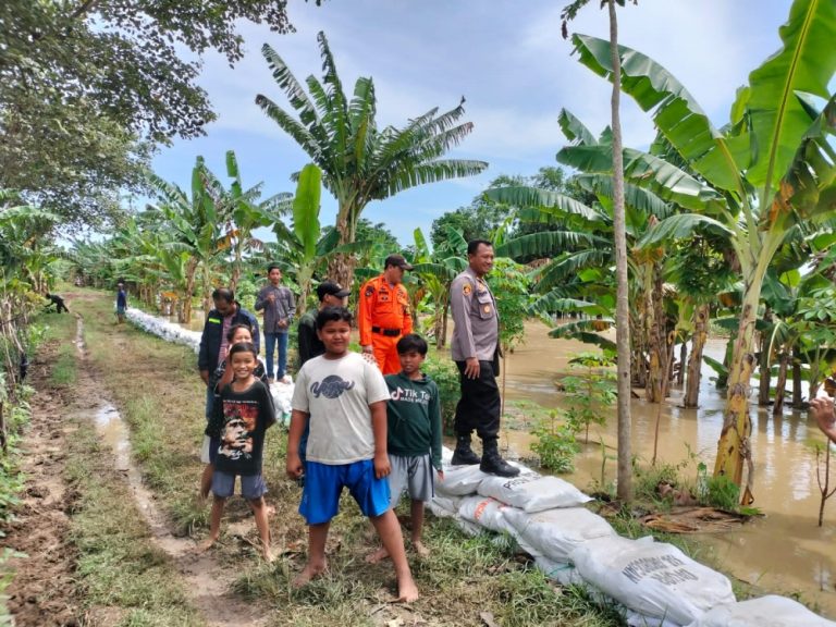 Banjir Bandang Terjang Desa Penadaran, Grobogan, Puluhan Rumah Warga Terendam