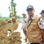Tanggul Sungai Kedunglumbung Proses Perbaikan, Pj Bupati Pati Ingatkan Warganya Tetap Waspada Banjir Susulan