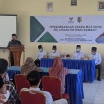 Baznas Buat Pelatihan Potong Rambut Bagi Para Mustahik
