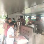 Food Truck Brimob Polri Sediakan 18 Ribu Paket Makanan Bagi Pengungsi Gempa Cianjur