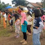 Diajak Bermain dan Bernyanyi, LDP Kemensos Ukir Senyum Ceria Anak-anak Penyintas Gempa Cianjur