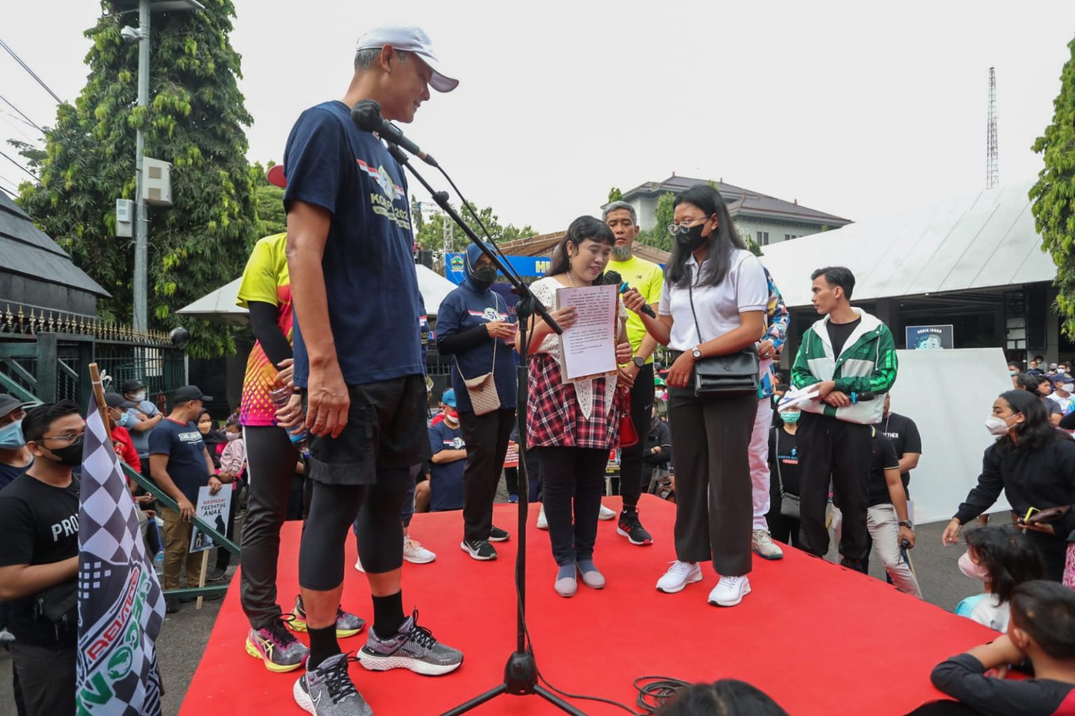 Di Hadapan Ganjar, Difabel Ini Bacakan Surat Cinta Antikekerasan Seksual