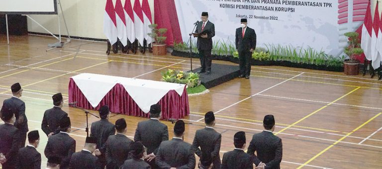 Perkuat Pemberantasan Korupsi, KPK Lantik 707 Pegawai Jabatan Fungsional Baru