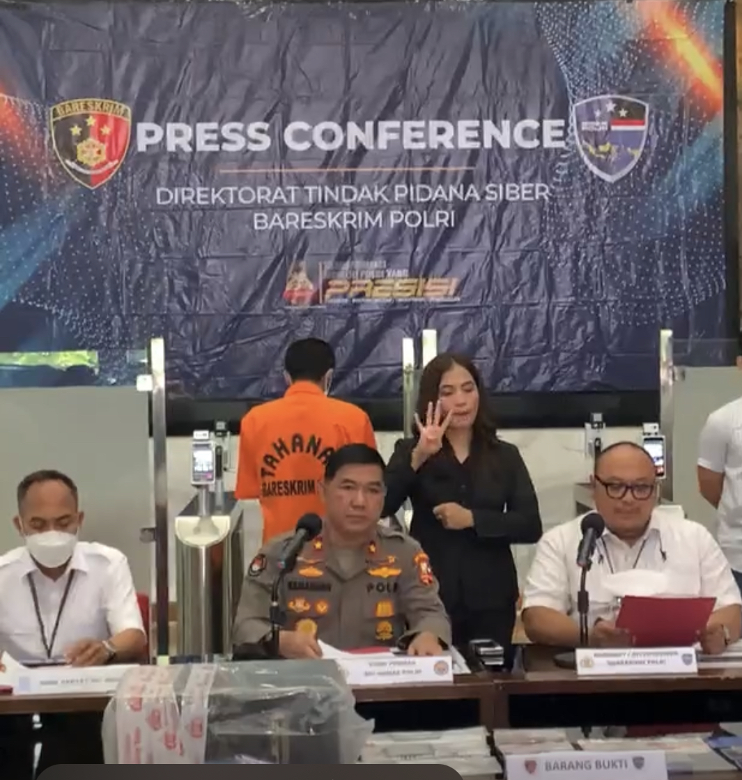 Polri Tangkap Pelaku Pembuat Website Palsu Formula E Jakarta dan BRI