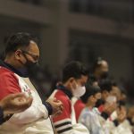 Buka Pospenas IX, Menag Ajak Puluhan Ribu Santri Doakan Penyintas Gempa Cianjur