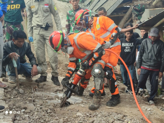 BNPB: Data Sementara 310 Warga Meninggal Dunia Pascagempa Cianjur
