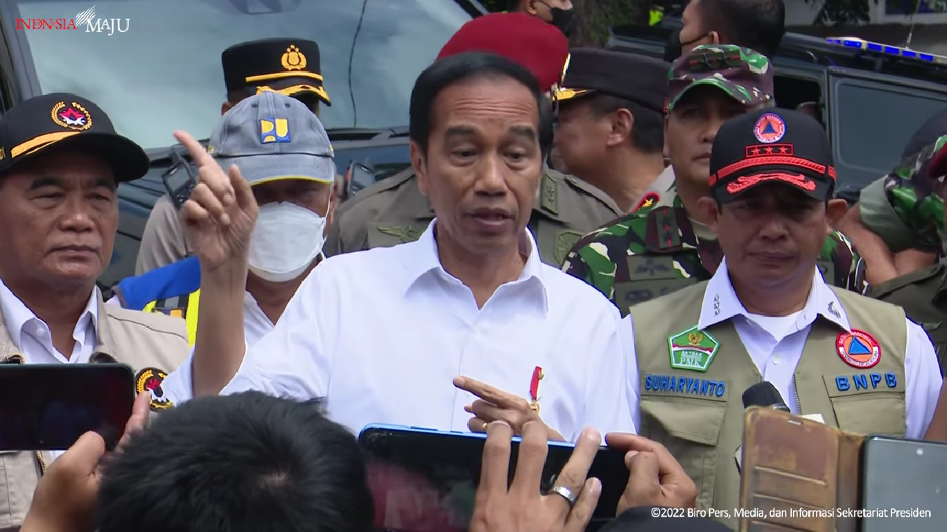 Sebanyak 39 Orang Belum Ditemukan, Jokowi Minta Evakuasi Jadi Prioritas