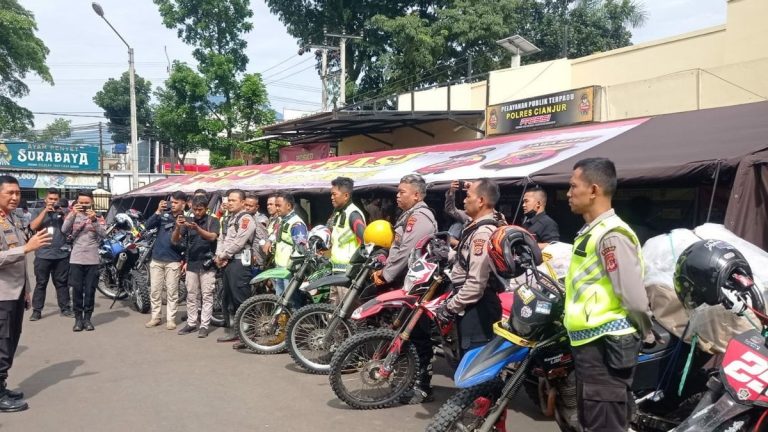 Polda Jabar Tambah 25 Motor Trail untuk Pendistribusian Bantuan ke Daerah Pelosok