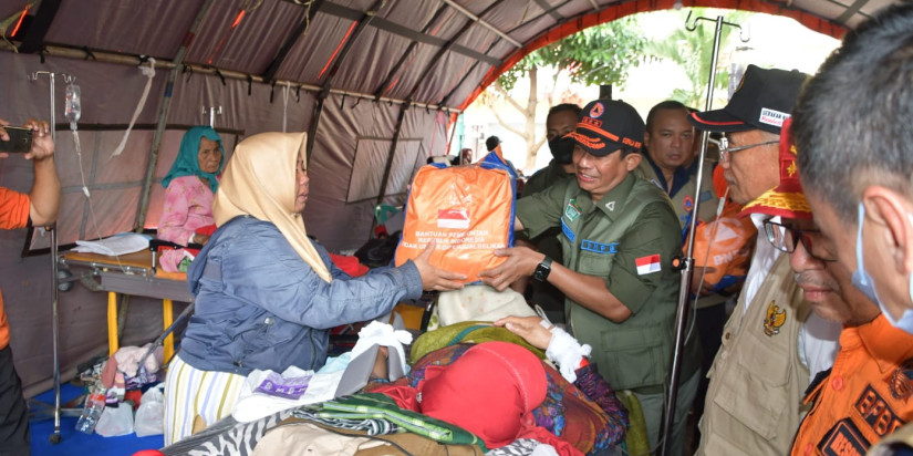 BNPB: 73.874 Warga Cianjur Mengungsi, Tersebar di 325 Titik Pengungsian