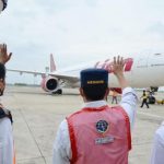Menhub Tinjau Langsung Penerbangan Umroh dari Bandara Kertajati