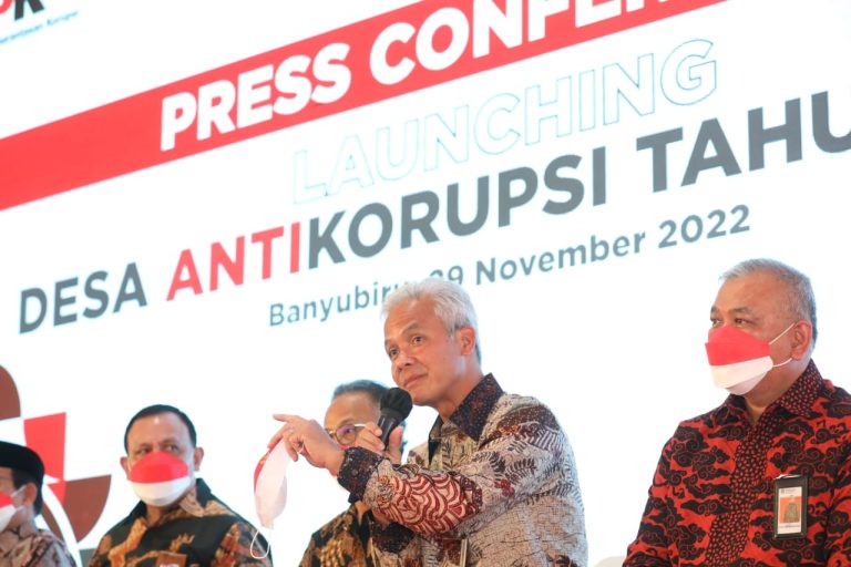 Banyubiru Jadi Desa Antikorupsi, Ganjar: Dimulai dari Tingkat Desa
