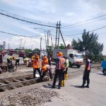 Tingkatkan Keselamatan, PT KAI Daop 4 Rawat Jalur Perlintasan di Sebidang Jalan Ronggowarsito Semarang