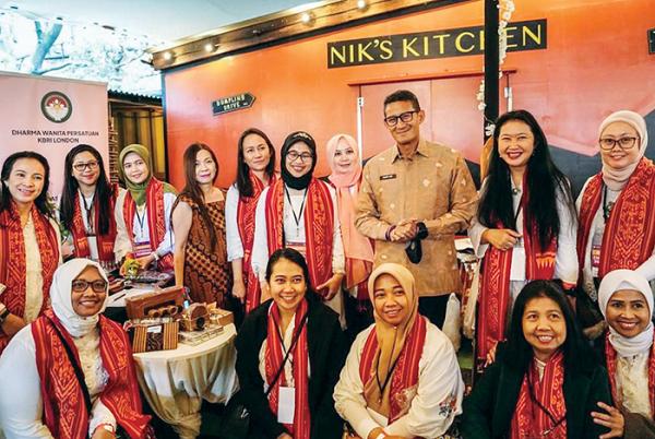 Hadiri Indonesian Day di London, Sandiaga Uno Sebut Pengunjung Capai 2 Ribuan Orang dalam Sehari