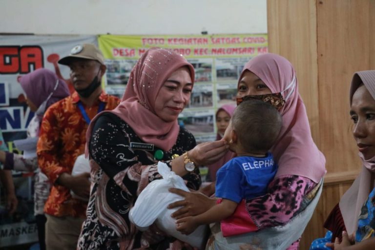 105 Balita Berisiko Stunting Dapat Bantuan Tambahan Makanan Bergizi