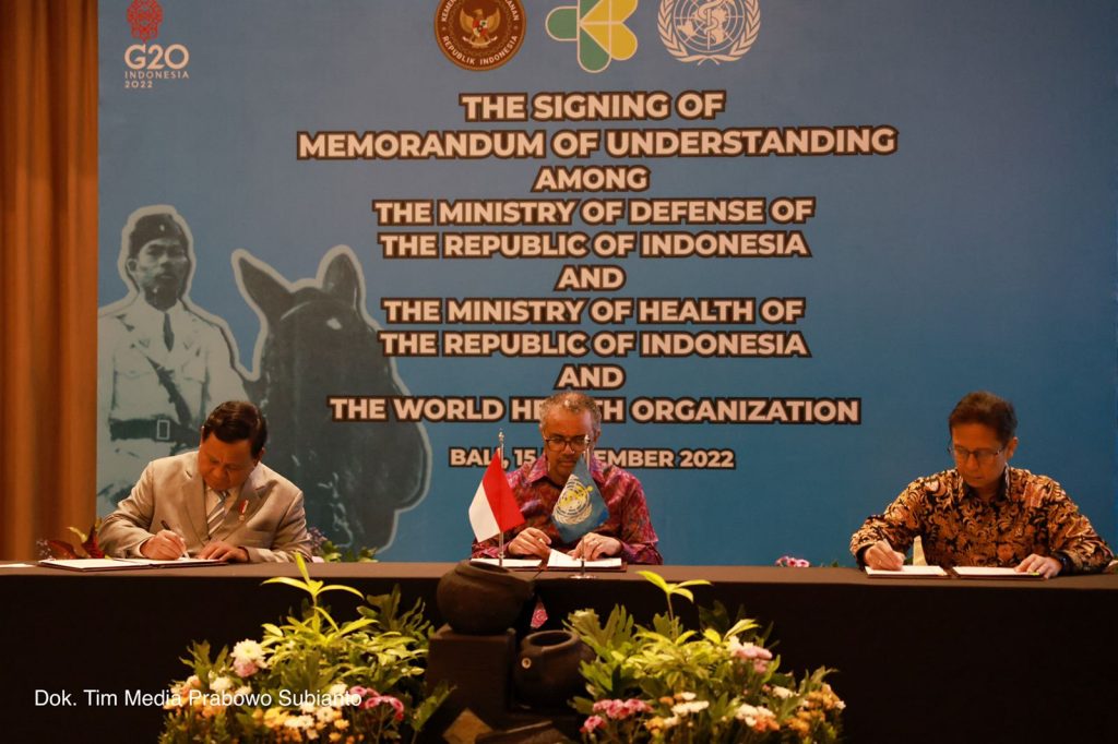 Sepakati MoU, Indonesia dan WHO akan Bentuk Pusat Pelatihan Multi-Negara