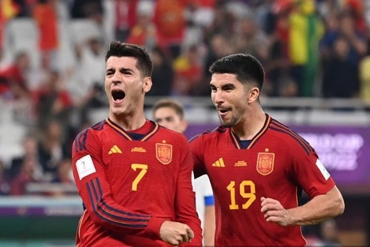 Hasil Spanyol vs Kosta Rika: La Furia Roja Pesta 7 Gol ke Gawang Navas