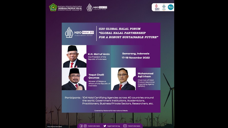 Kemenag Undang 104 Lembaga Halal dari 40 Negara dalam Forum H20 di Semarang