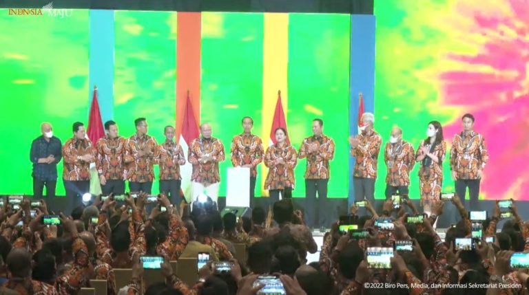 Buka Munas HIPMI, Presiden Minta Pengusaha Bangun Kepercayaan Global
