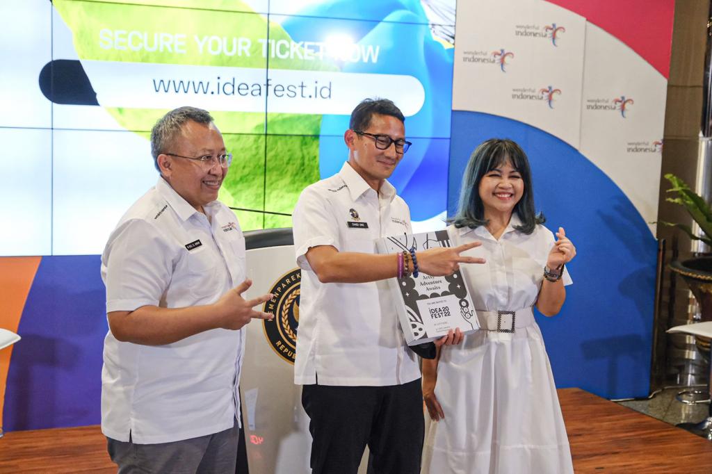 Kemenparekraf Dukung IdeaFest 2022 Perkuat Pertumbuhan Industri Kreatif Indonesia
