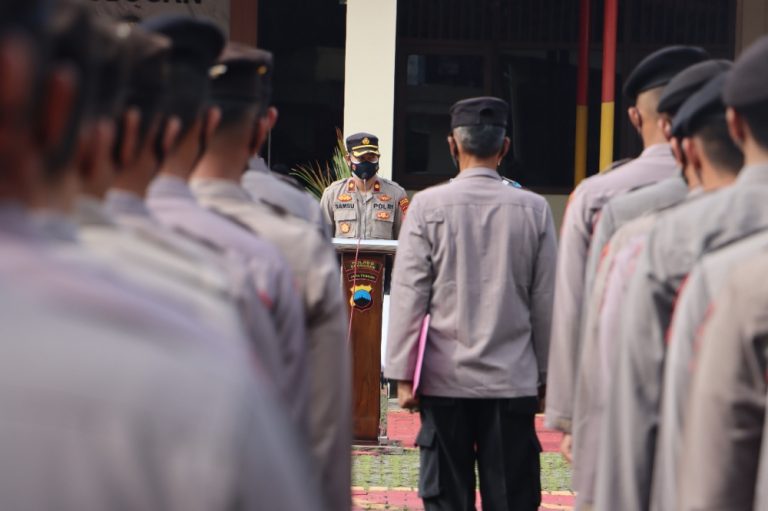 Meminimalisasi Dampak Bencana, Personel Polres Diminta Sigap dan Mengedukasi Masyarakat