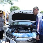 Kadiv Humas Polri Tinjau Kendaraan Listrik untuk KTT G20 di Bali