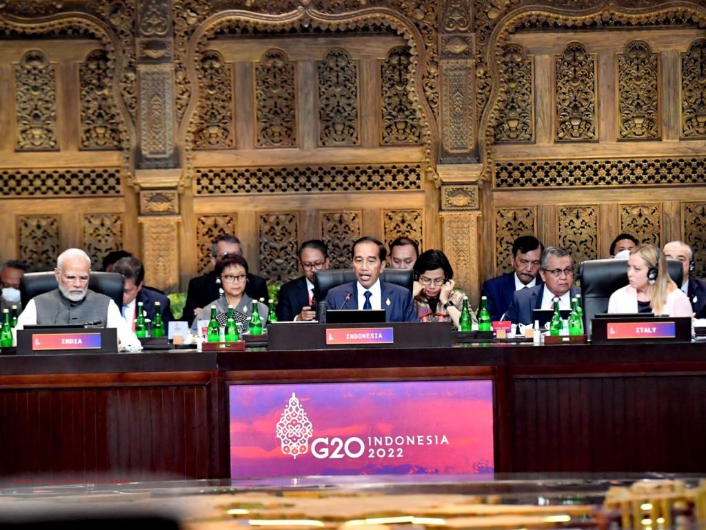 Buka KTT G20, Jokowi Tekankan Harus Berhasil Menghasilkan Sesuatu yang Konkret untuk Dunia