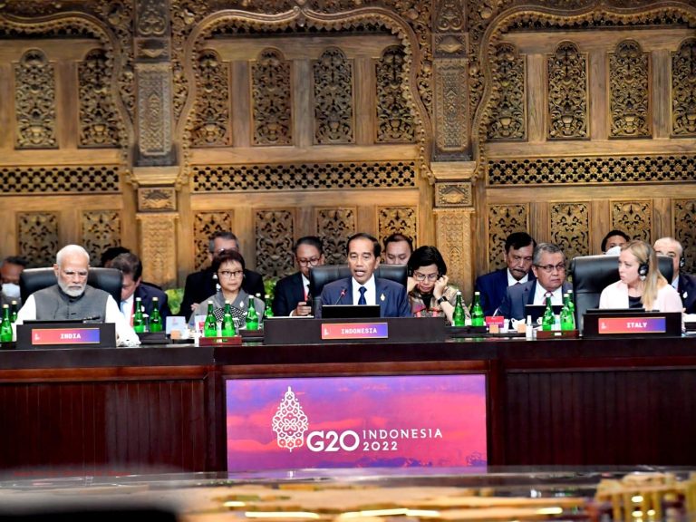 Buka KTT G20, Jokowi Tekankan Harus Berhasil Menghasilkan Sesuatu yang Konkret untuk Dunia