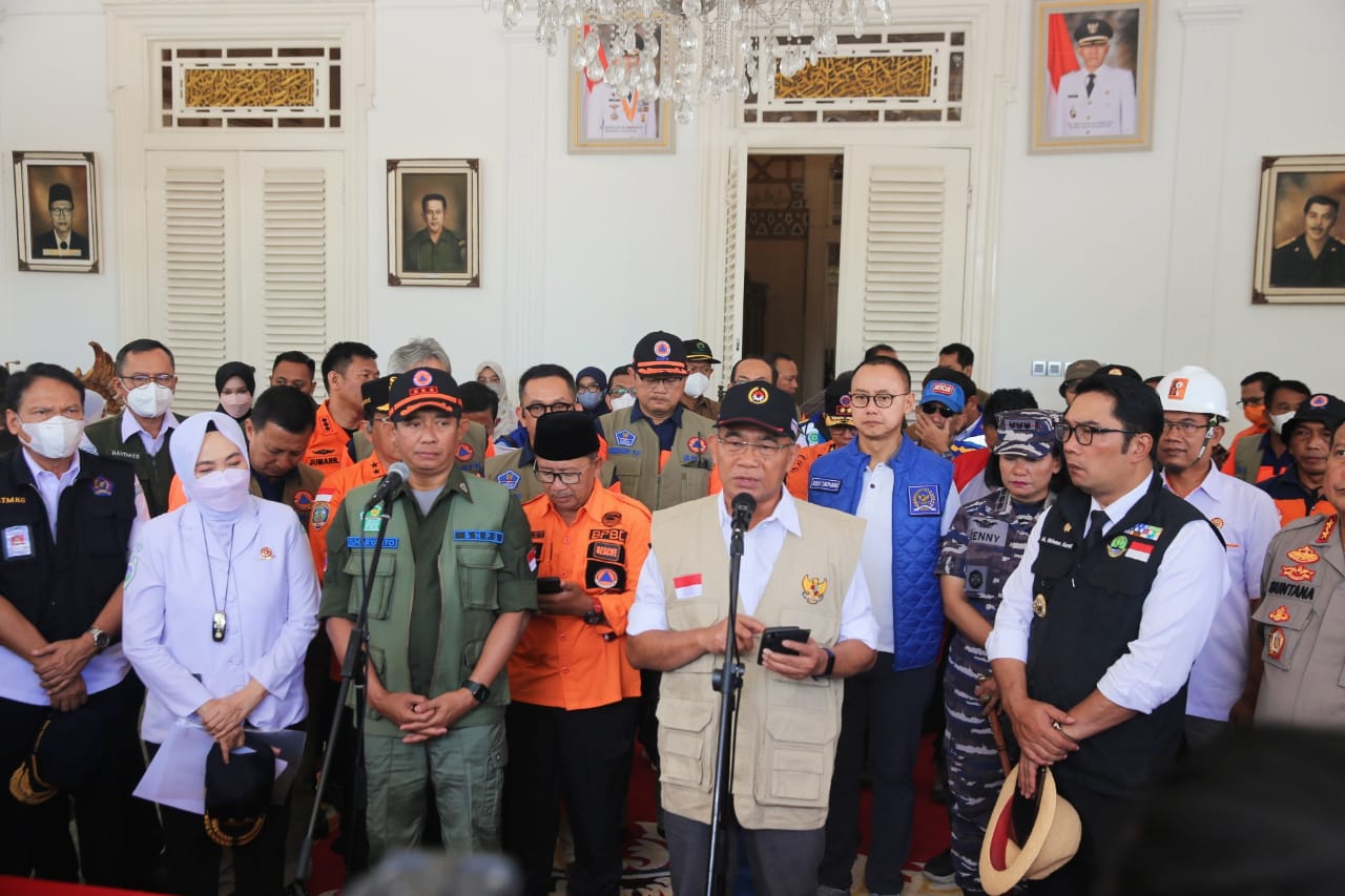 Penanganan Bencana Cianjur, Pemerintah Masih Fokus Evakuasi Korban