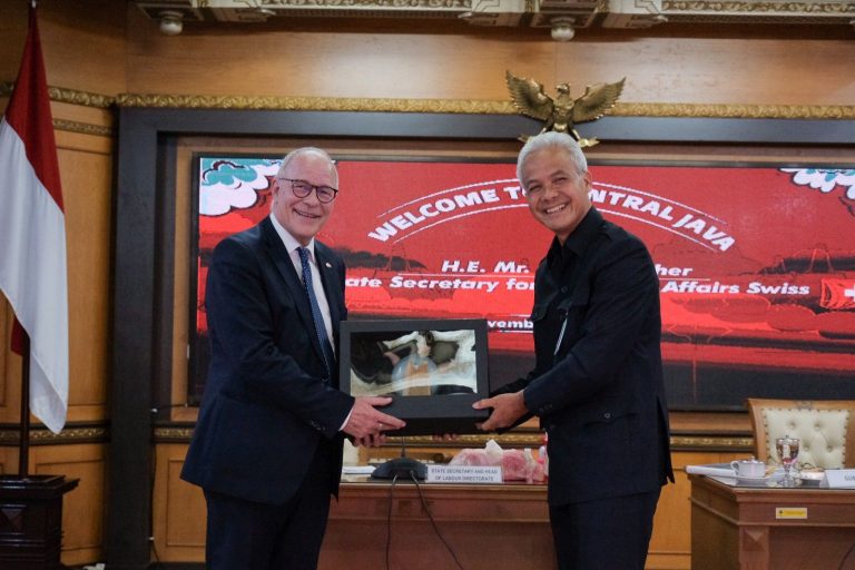 Hadapi Ramalan Resesi Global, Jateng dan Swiss Mantapkan Kerja Sama