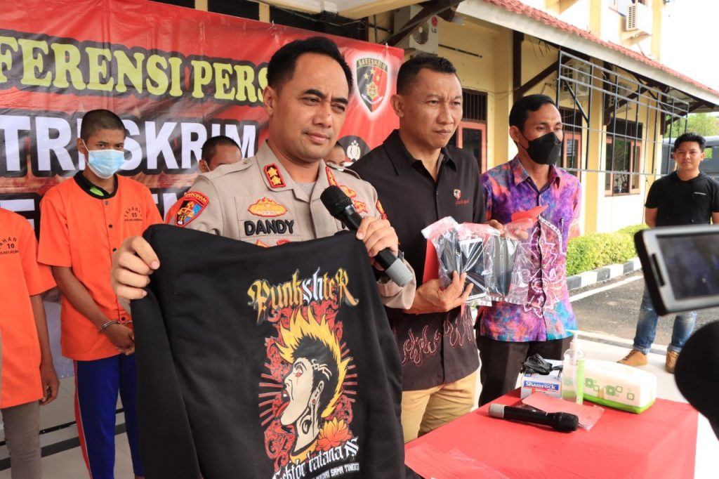 Lima Remaja Diamankan Polisi, Gara-gara Pakai Jaket Hoodie Perguruan Bela Diri