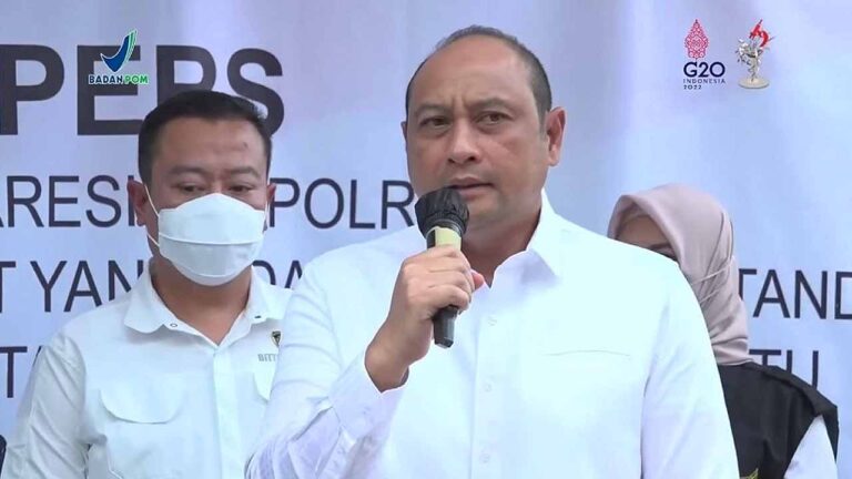 Bareskrim Segel 2 Perusahaan Terkait Kasus Gagal Ginjal Akut