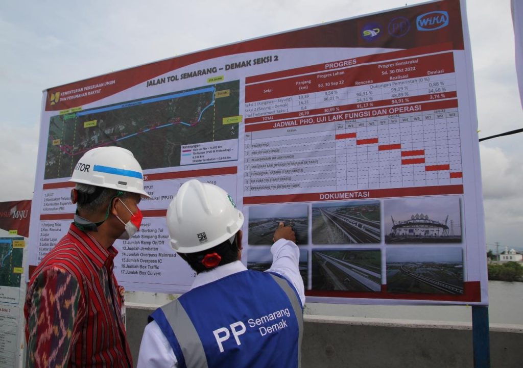 Tol Semarang-Demak Seksi 2 Dapat Digunakan Saat Nataru 2022