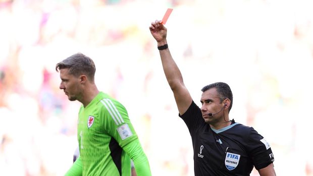 Hasil Wales Vs Iran: Hennessy Kartu Merah, The Dragons Takluk 0-2
