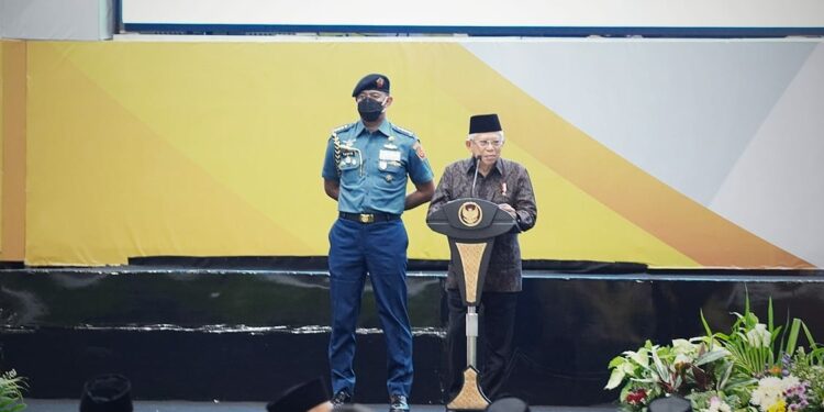 Wapres Ma’ruf Amin Sebut Visi Muhammadiyah Sejalan dengan Visi Indonesia Emas 2045