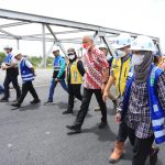Kembali Ditinjau Ganjar, Jembatan Wonokerto Mulai Difungsikan