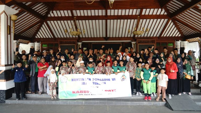 Henggar Lepas Kontingen Porsadin Kabupaten Pati, Harapkan Meraih Juara Umum