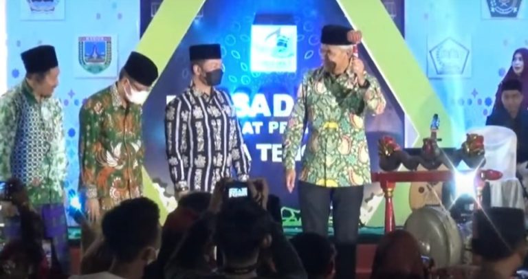 Buka Porsadin ke-6, Ganjar Berharap Lahirnya Bakat Hebat dari Para Santri