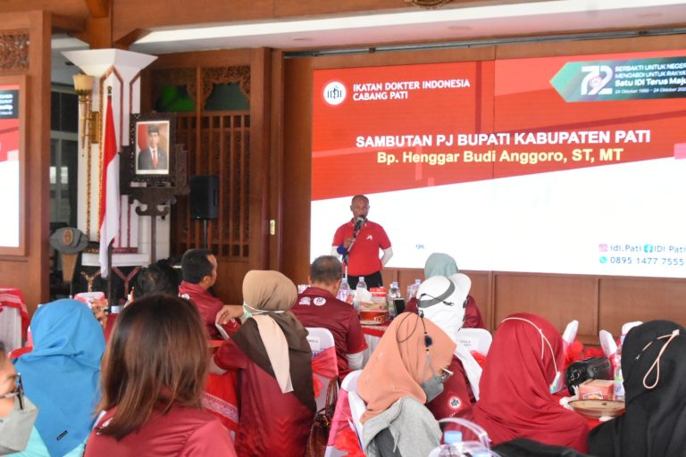 Rayakan HUT ke 72, IDI Pati Diharapkan Terus Berperan dalam Meningkatkan Kualitas Kesehatan Masyarakat