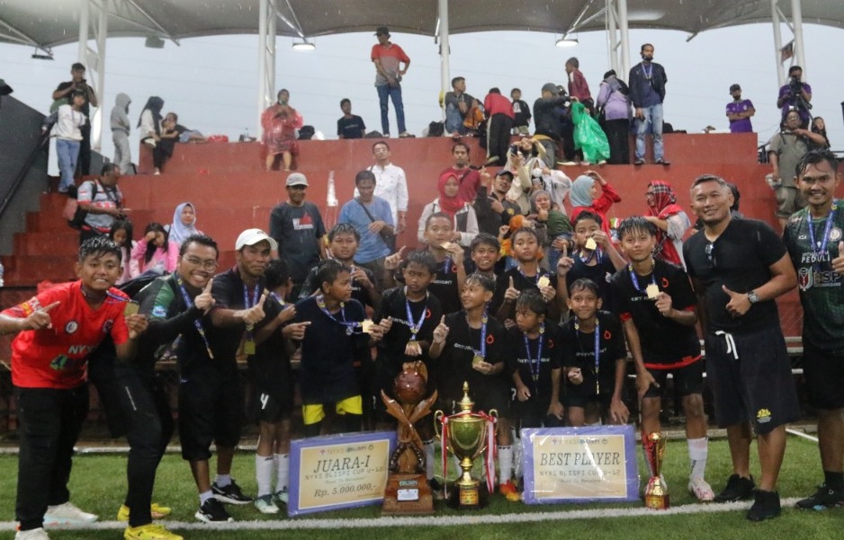 SPSS Indonesia Jadi Kampiun di Festival Nasional NYXS BLISPI Cup U-12 2022.
