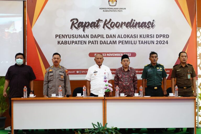 KPU Gelar Rakor Penyusunan Dapil dan Alokasi Kursi DPRD Pati, Henggar: Harus Mengikuti Peraturan yang Berlaku