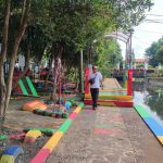 Taman Kali Tuntang di Sepanjang Jalan Kiai Singkil Kembali Berwarna