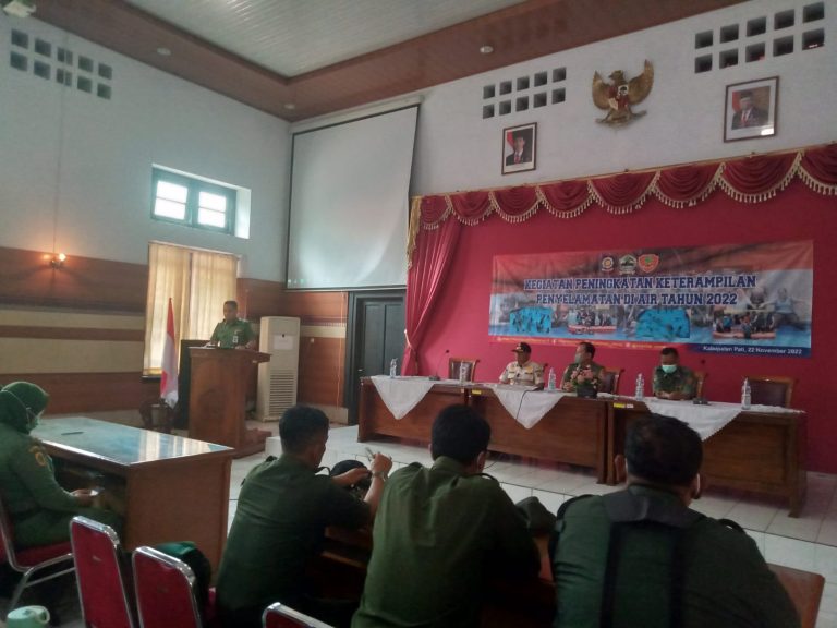 Agar Lebih Siap Hadapi Bencana, Satpol PP Pati Beri Pelatihan Kepada Satlinmas