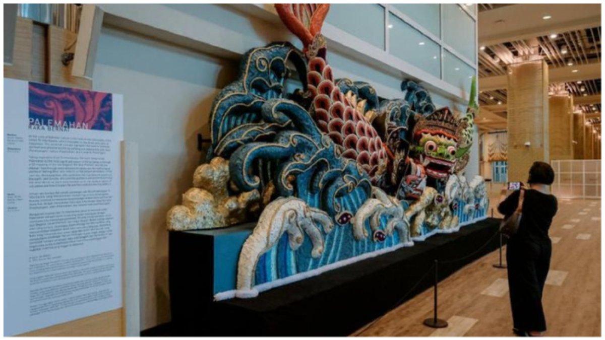 Delegasi KTT G20 Disambut Ragam Instalasi Karya Seni di Bandara Ngurah Rai